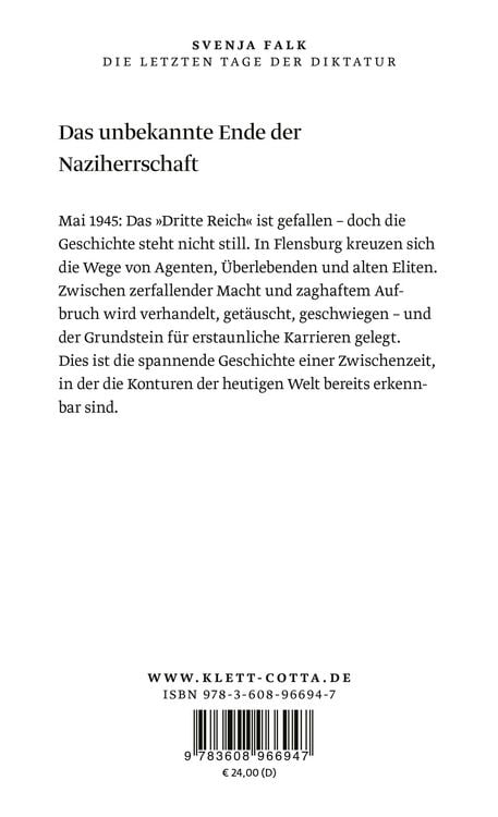 Produktbild: Die letzten Tage der Diktatur