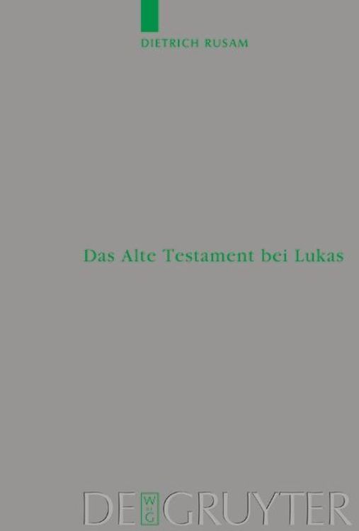 Produktbild: Das Alte Testament bei Lukas