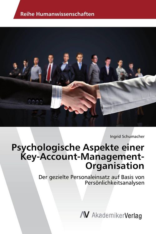 Produktbild: Psychologische Aspekte einer Key-Account-Management-Organisation