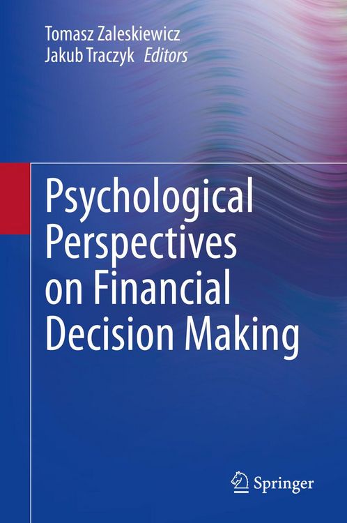 Produktbild: Psychological Perspectives on Financial Decision Making