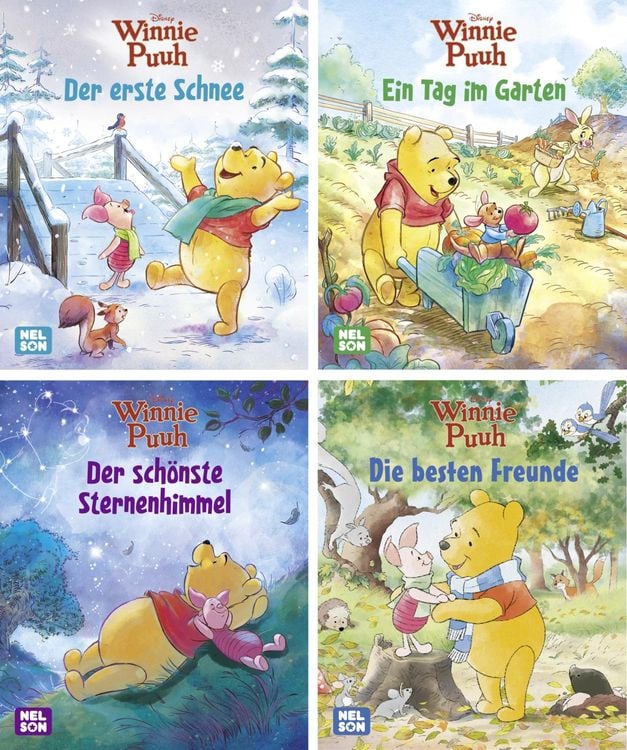 Produktbild: Nelson Mini-Bücher: 4er Disney Winnie Puuh 13-16