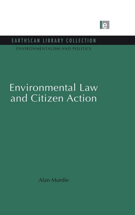 Produktbild: Environmental Law and Citizen Action