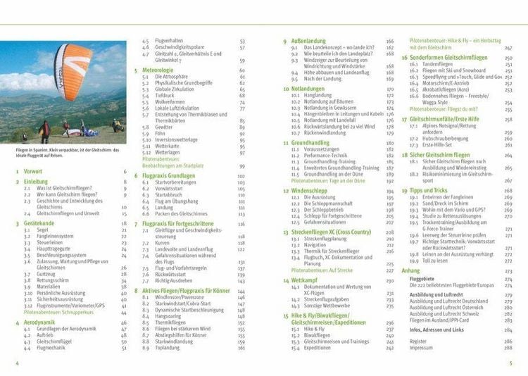 Produktbild: Gleitschirmfliegen