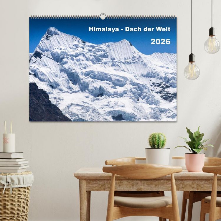 Produktbild: Himalaya - Dach der Welt (Wandkalender 2026 DIN A2 quer), CALVENDO Monatskalender