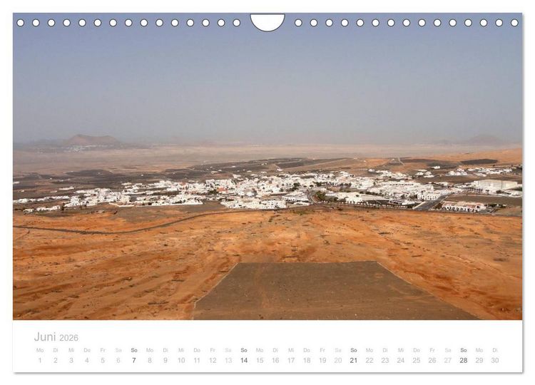 Produktbild: Die unwirkliche Welt von Lanzarote (Wandkalender 2026 DIN A4 quer), CALVENDO Monatskalender