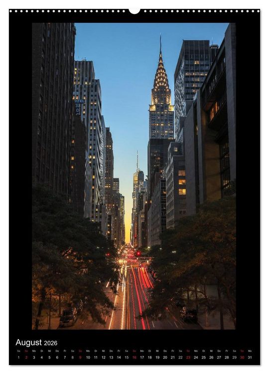 Produktbild: Vertical New York (hochwertiger Premium Wandkalender 2026 DIN A2 hoch), Kunstdruck in Hochglanz