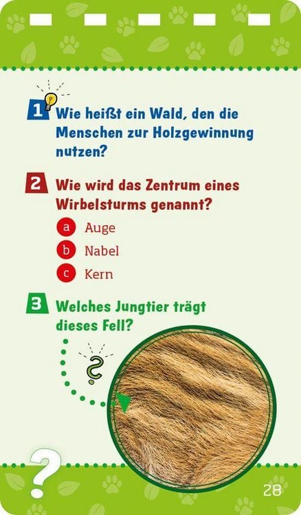 Produktbild: WAS IST WAS Quiz Natur und Tiere