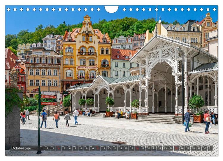 Produktbild: Dream destinations around the world (Wall Calendar 2026 DIN A4 landscape), CALVENDO 12 Month Wall Calendar