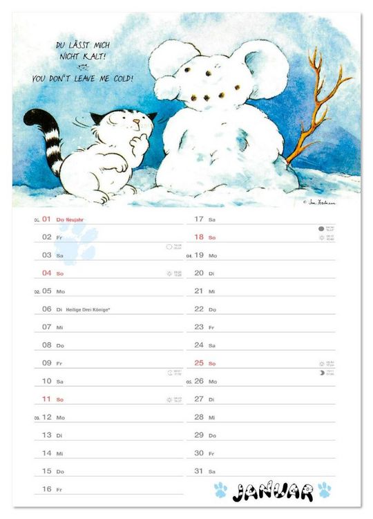 Produktbild: Kater Jacob: kleine Katzenweisheiten (Wandkalender 2026 DIN A4 hoch), CALVENDO Monatskalender