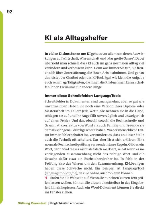 Produktbild: Das kann KI