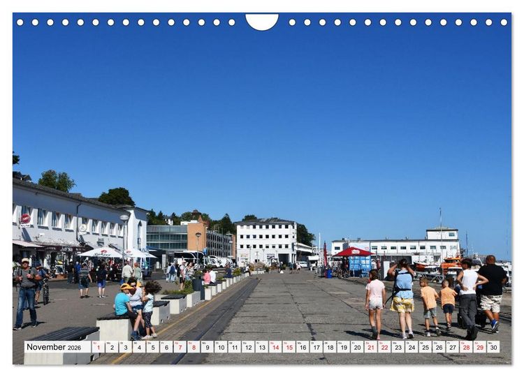 Produktbild: Sassnitz mit der Kreidek&uuml;ste (Wandkalender 2026 DIN A4 quer), CALVENDO Monatskalender