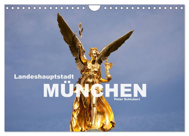 Produktbild: Landeshauptstadt M&uuml;nchen (Wandkalender 2026 DIN A4 quer), CALVENDO Monatskalender
