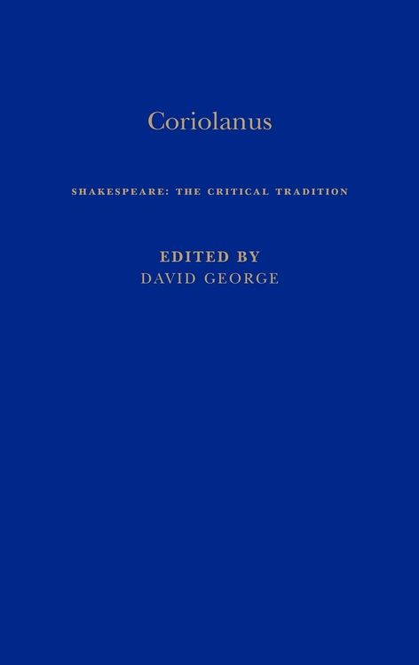 Produktbild: Coriolanus, 1687-1940