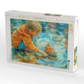 Produktbild: CALVENDO Puzzle Am Wasser | 1000 Teile Lege-Gr&ouml;&szlig;e 64x48cm Foto-Puzzle f&uuml;r gl&uuml;ckliche Stunden