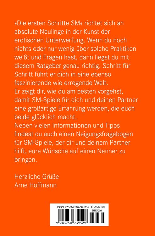Produktbild: Die ersten Schritte SM - Unterwerfung f&uuml;r Anf&auml;nger | Erotischer Ratgeber