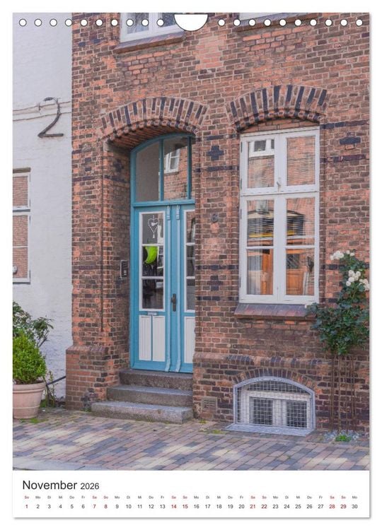 Produktbild: Husumer Ansichten, malerische Hafenstadt an der Nordsee (Wandkalender 2026 DIN A4 hoch), CALVENDO Monatskalender