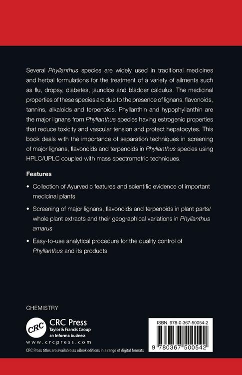 Produktbild: Phytochemistry of Plants of Genus Phyllanthus