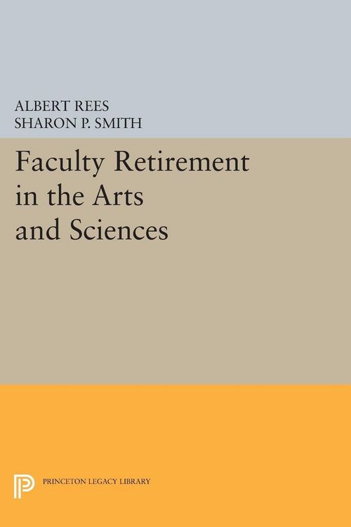 Produktbild: Faculty Retirement in the Arts and Sciences