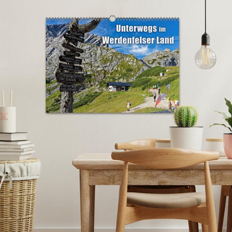 Produktbild: Unterwegs im Werdenfelser Land (Wandkalender 2026 DIN A3 quer), CALVENDO Monatskalender