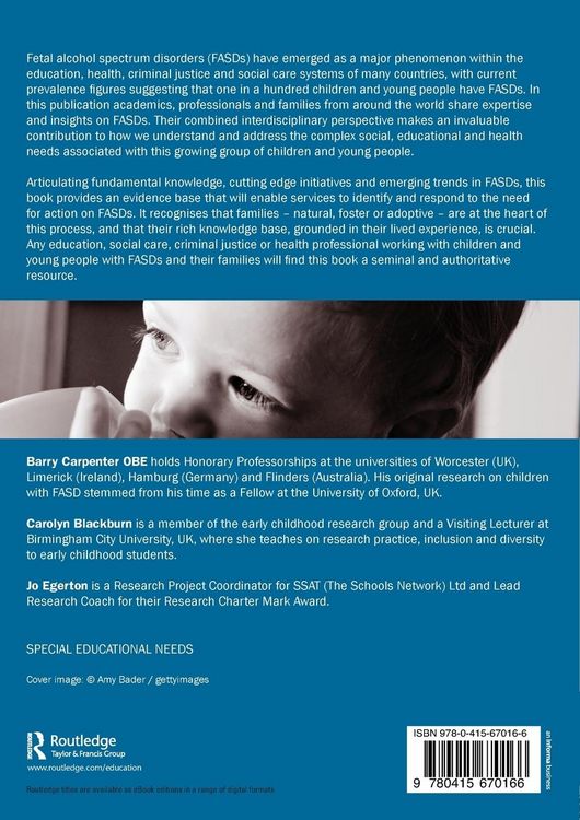 Produktbild: Fetal Alcohol Spectrum Disorders