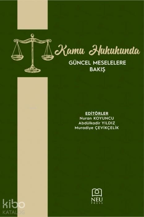 Produktbild: Kamu Hukukunda G&uuml;ncel Meselelere Bakis