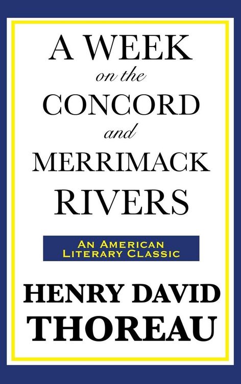 Produktbild: A Week on the Concord and Merrimack Rivers