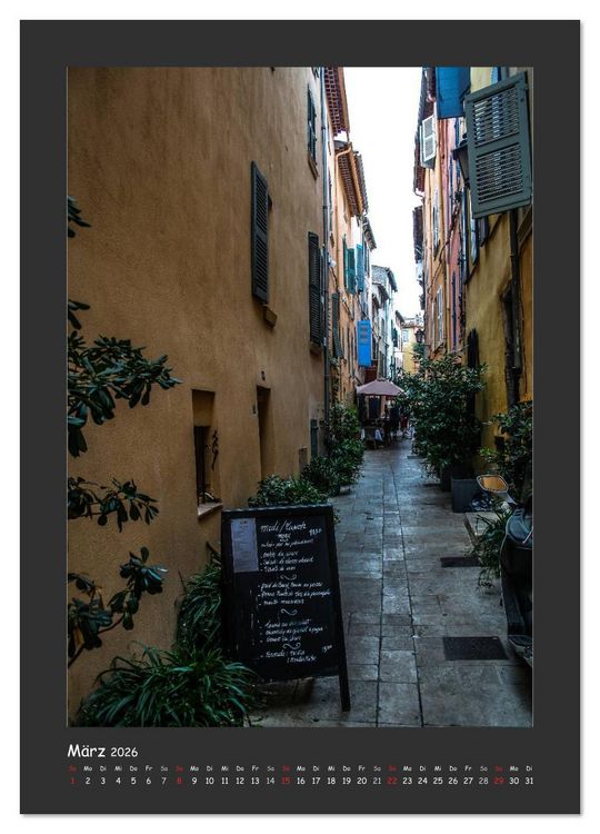 Produktbild: Saint Tropez (Wandkalender 2026 DIN A2 hoch), CALVENDO Monatskalender