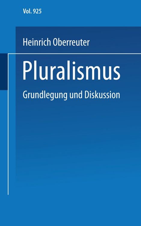 Produktbild: Pluralismus