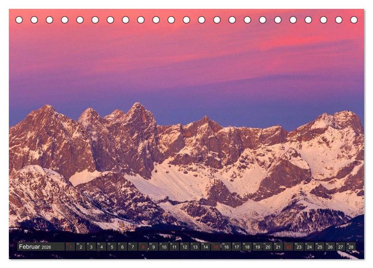 Produktbild: Der Hohe Dachstein (Tischkalender 2026 DIN A5 quer), CALVENDO Monatskalender