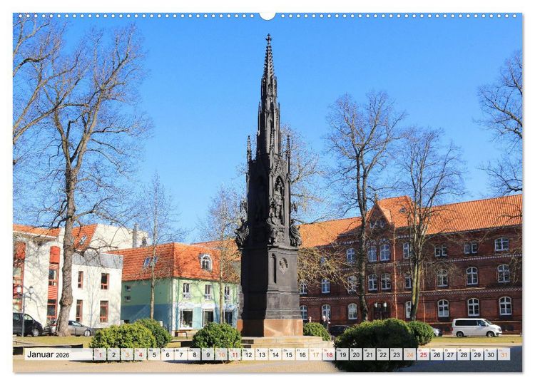Produktbild: Einladung nach Greifswald (Wandkalender 2026 DIN A2 quer), CALVENDO Monatskalender