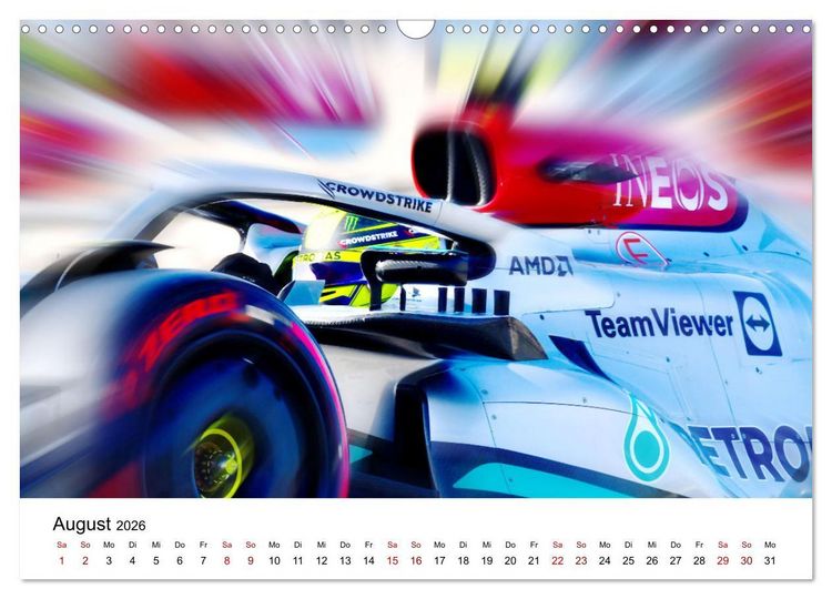 Produktbild: Adrenalin pur und Puls 200 (Wandkalender 2026 DIN A3 quer), CALVENDO Monatskalender