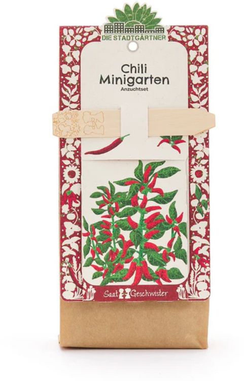 Produktbild: Saatgeschwister Minigarten Chili - BIO