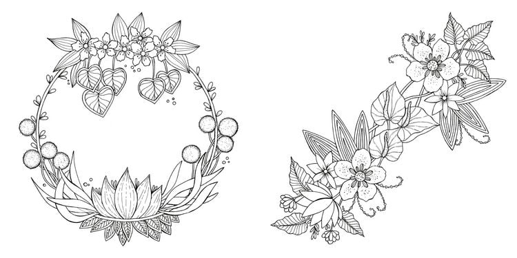 Produktbild: Tropical Flowers &ndash; Exotische Blumen- und Pflanzen-Motive ausmalen