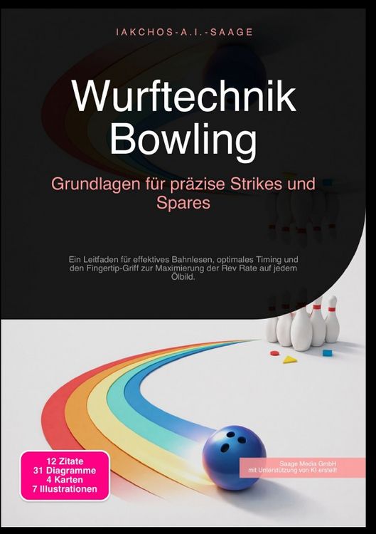 Produktbild: Wurftechnik Bowling: Grundlagen f&uuml;r pr&auml;zise Strikes und Spares