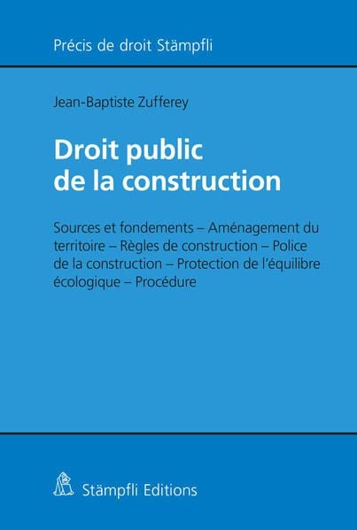 Produktbild: Droit public de la construction