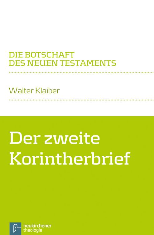 Produktbild: Der zweite Korintherbrief