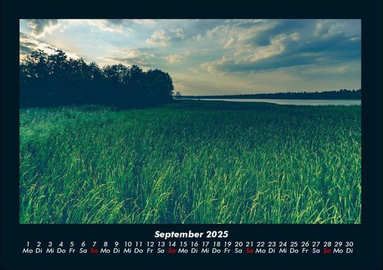 Produktbild: Landschaftskalender 2025 Fotokalender DIN A4