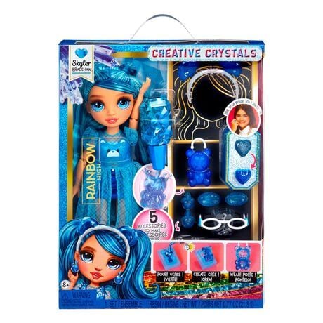Produktbild: Rainbow High Creative Crystals Fashion Doll- Skyler