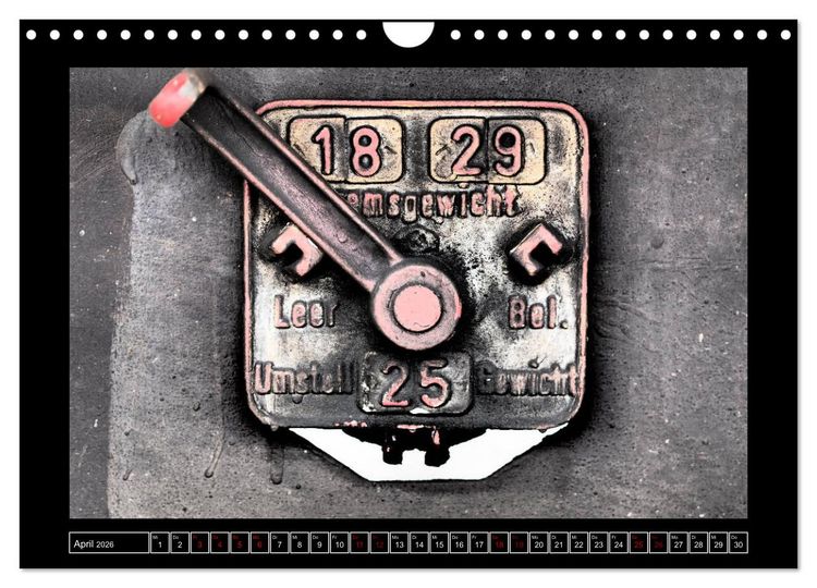 Produktbild: Fotokalender Industrial Art (Wandkalender 2026 DIN A4 quer), CALVENDO Monatskalender