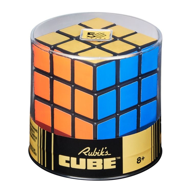 Produktbild: Spin Master - Rubiks - 3x3 Retro Cube Zauberwürfel - Jubiläumsausgabe