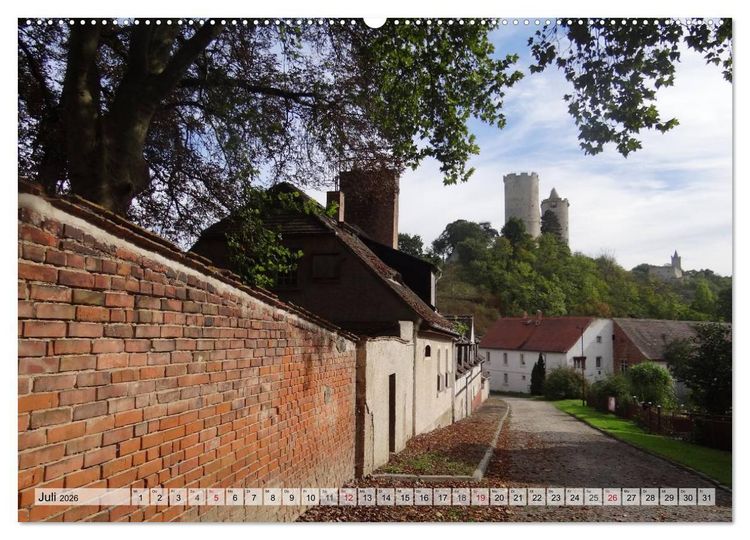 Produktbild: Geheimnisse ostdeutscher Kultur - Schl&ouml;sser und Burgen (hochwertiger Premium Wandkalender 2026 DIN A2 quer), Kunstdruck in Hochglanz