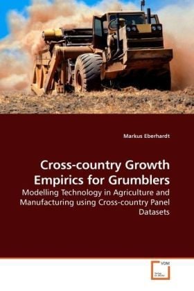 Produktbild: Eberhardt, M: Cross-country Growth Empirics for Grumblers