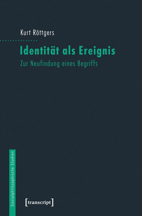 Produktbild: Identit&auml;t als Ereignis