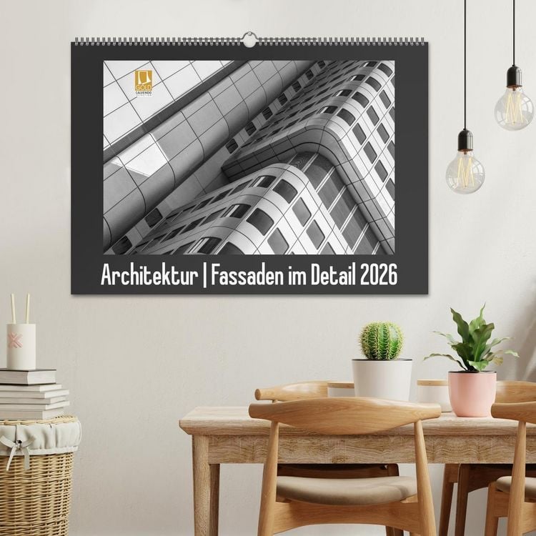Produktbild: Architektur - Fassaden im Detail 2026 (Wandkalender 2026 DIN A2 quer), CALVENDO Monatskalender