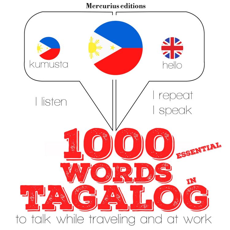 Produktbild: 1000 essential words in Tagalog