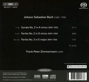 Produktbild: Sonaten und Partiten f&uuml;r Violine solo vol. 1
