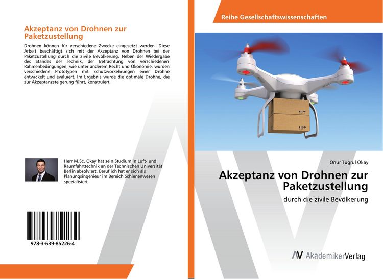 Produktbild: Akzeptanz von Drohnen zur Paketzustellung