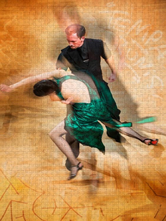 Produktbild: CALVENDO Puzzle The Art of Tango | 1000 Teile Lege-Gr&ouml;&szlig;e 64x48cm Foto-Puzzle f&uuml;r gl&uuml;ckliche Stunden