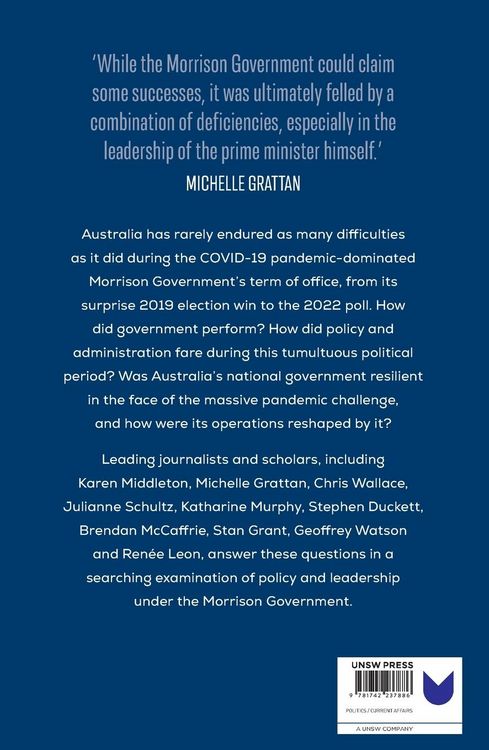 Produktbild: The Morrison Government
