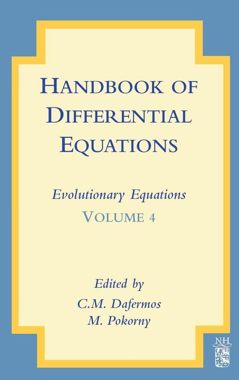 Produktbild: Handbook of Differential Equations, Volume IV